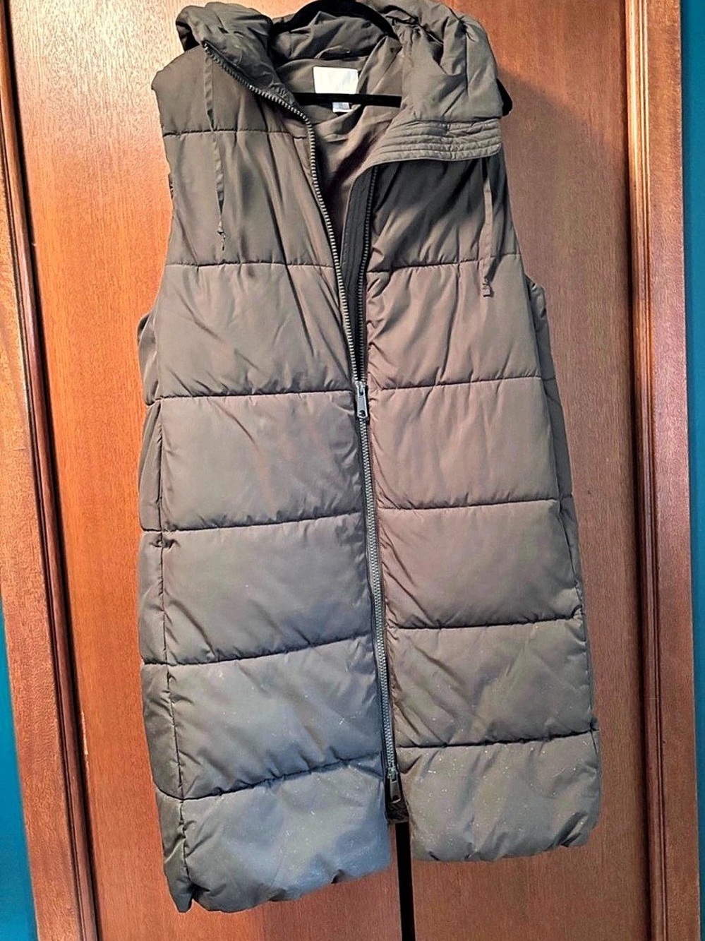 H&M Long Puffer Vest